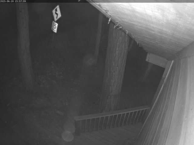 time-lapse frame, Tahoe Woods webcam