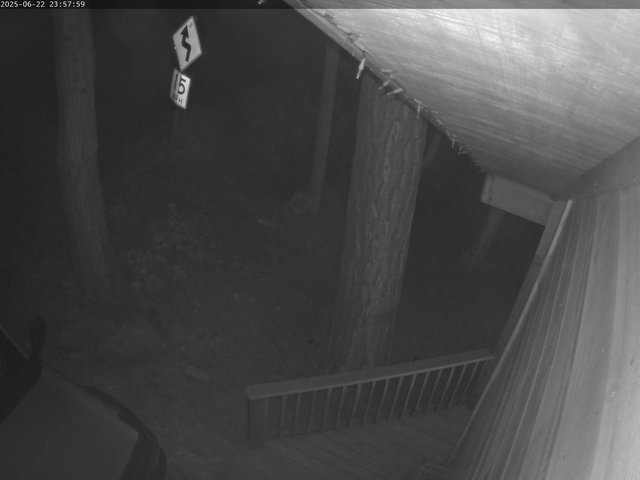 time-lapse frame, Tahoe Woods webcam