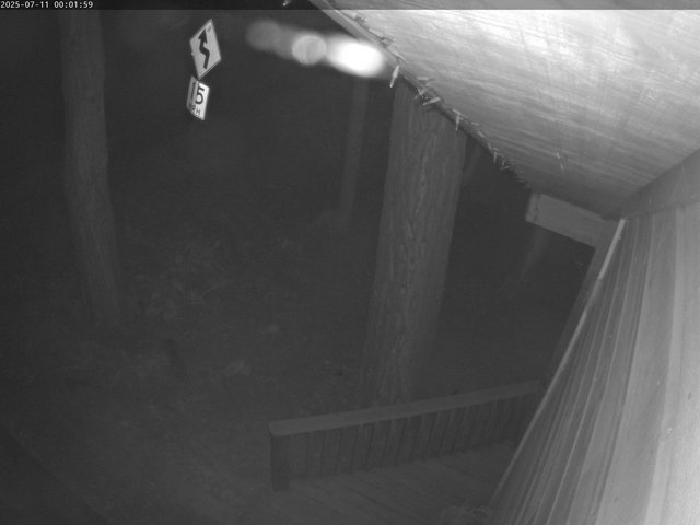 time-lapse frame, Tahoe Woods webcam