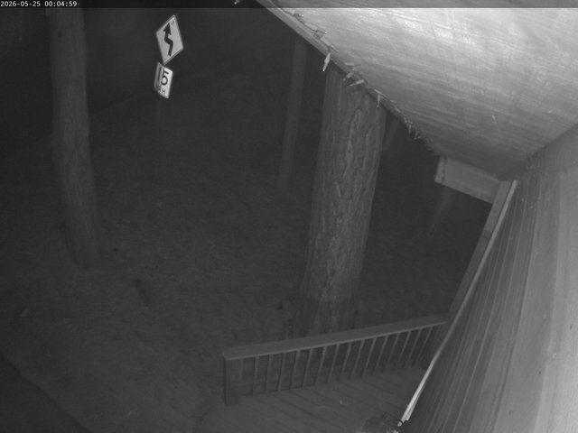 time-lapse frame, Tahoe Woods webcam