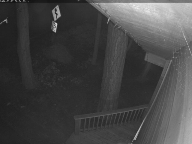 time-lapse frame, Tahoe Woods webcam