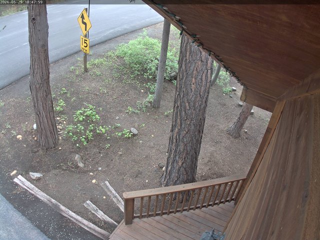 time-lapse frame, Tahoe Woods webcam