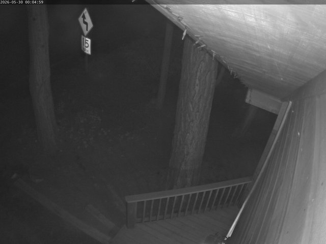 time-lapse frame, Tahoe Woods webcam