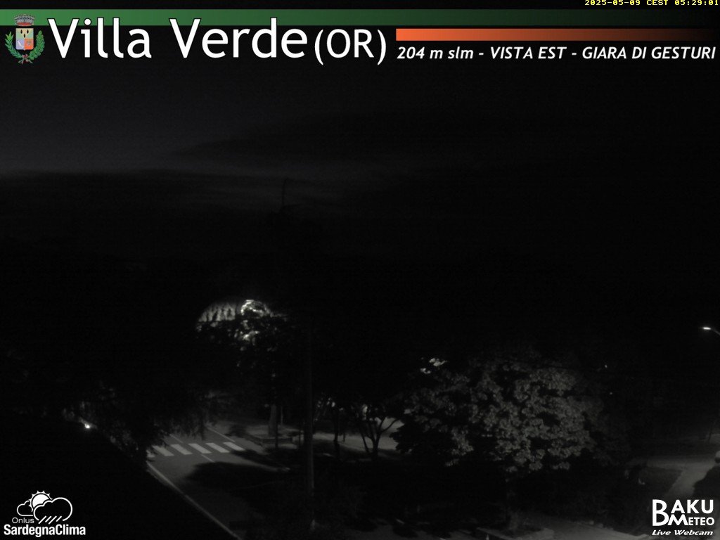 time-lapse frame, Baini Est webcam