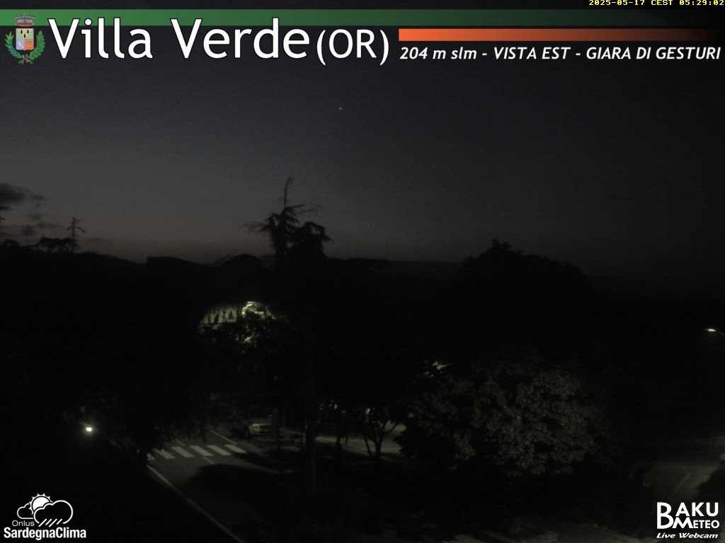 time-lapse frame, Baini Est webcam