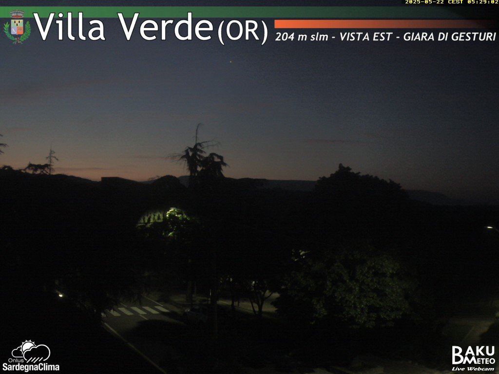 time-lapse frame, Baini Est webcam