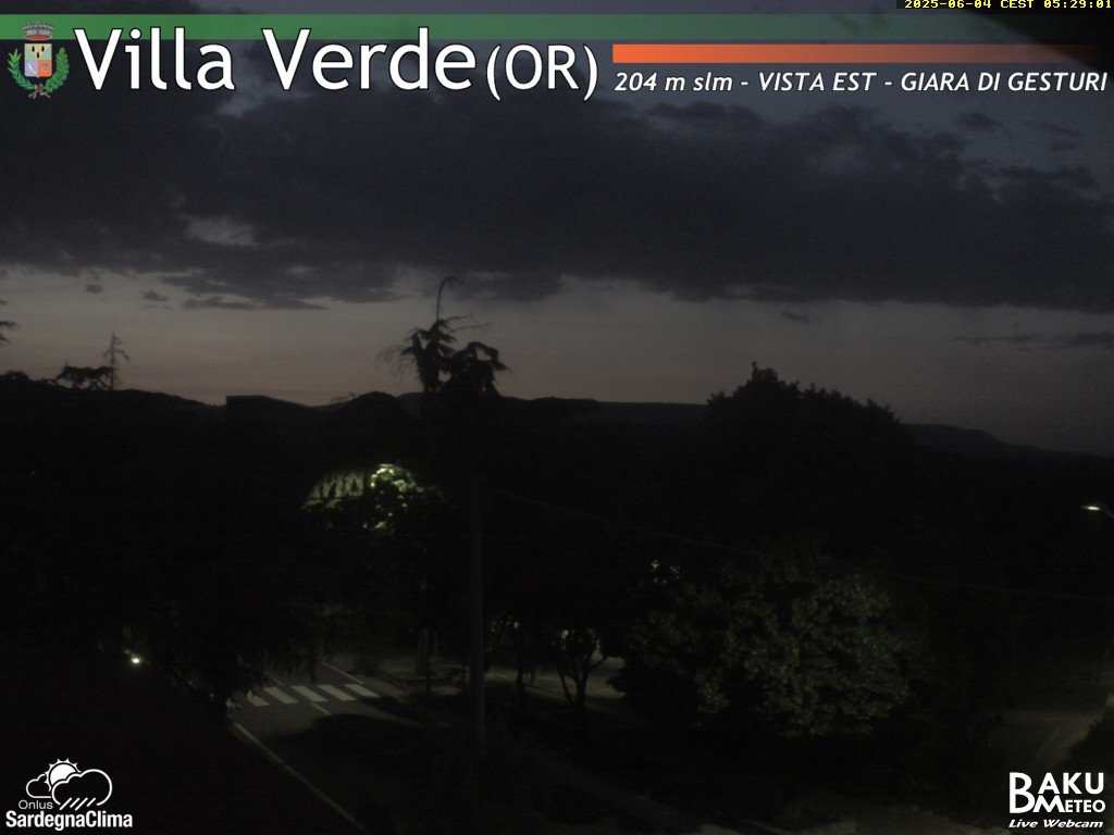 time-lapse frame, Baini Est webcam