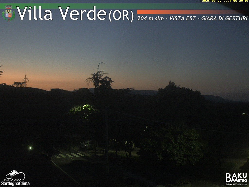 time-lapse frame, Baini Est webcam