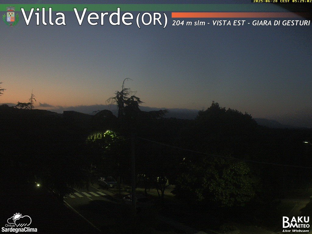 time-lapse frame, Baini Est webcam