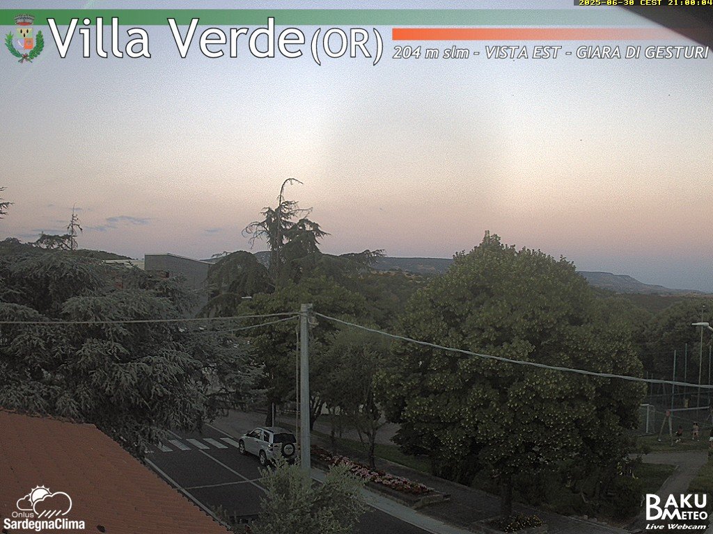 time-lapse frame, Baini Est webcam