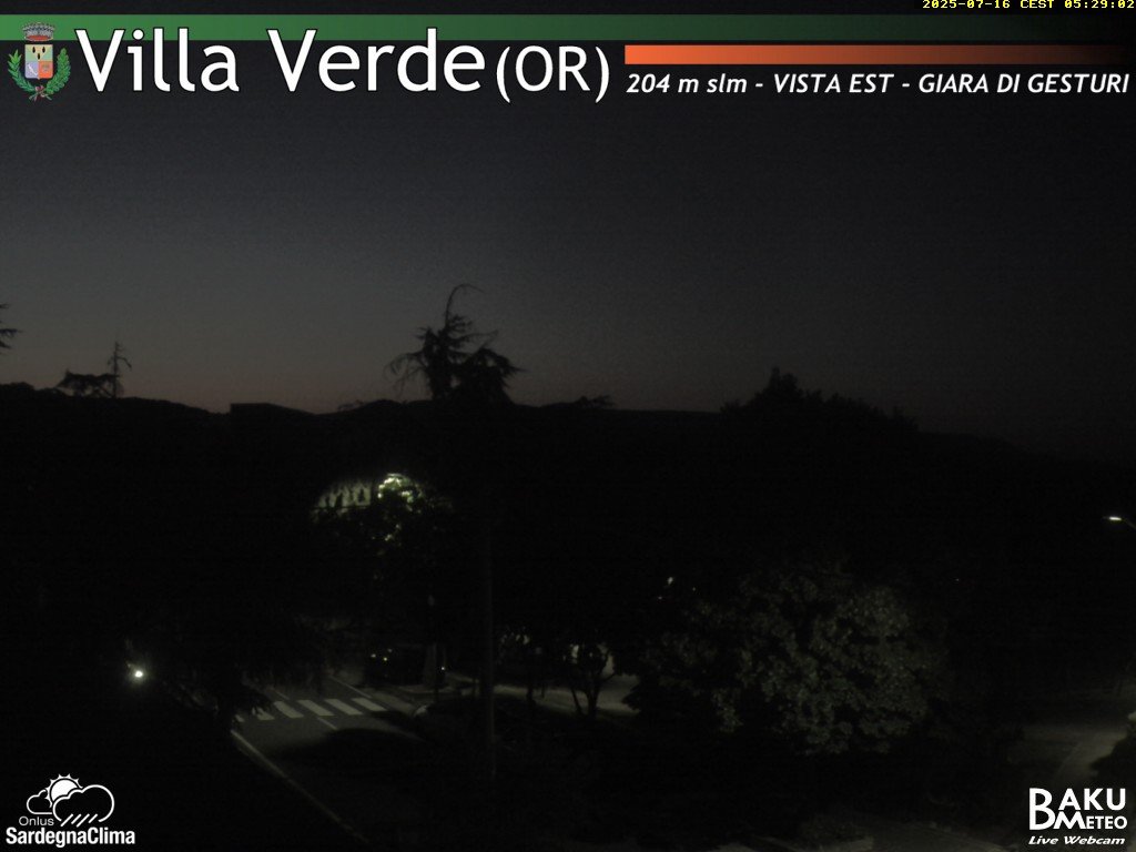 time-lapse frame, Baini Est webcam