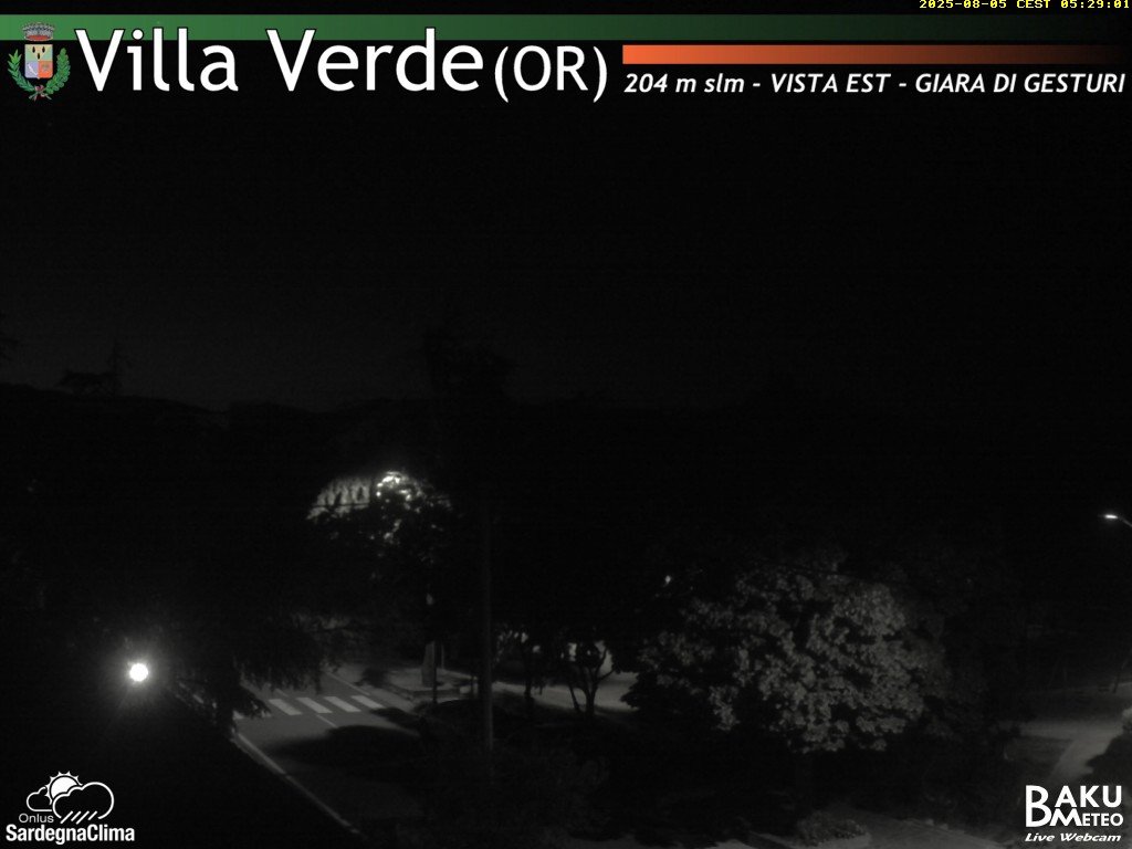 time-lapse frame, Baini Est webcam