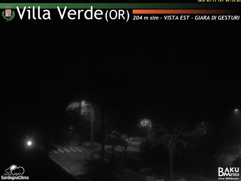 time-lapse frame, Baini Est webcam