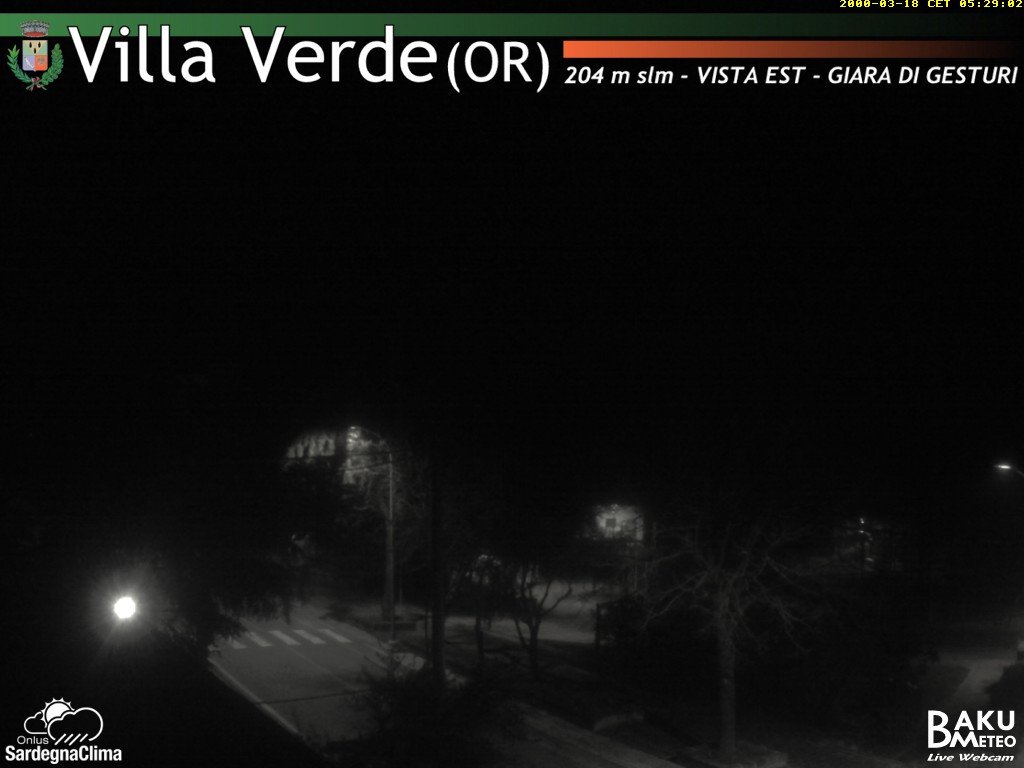 time-lapse frame, Baini Est webcam