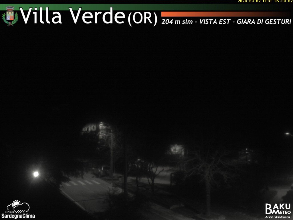 time-lapse frame, Baini Est webcam