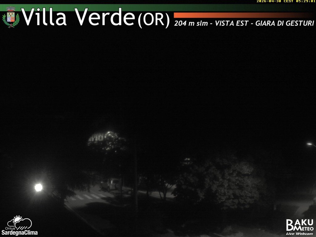 time-lapse frame, Baini Est webcam