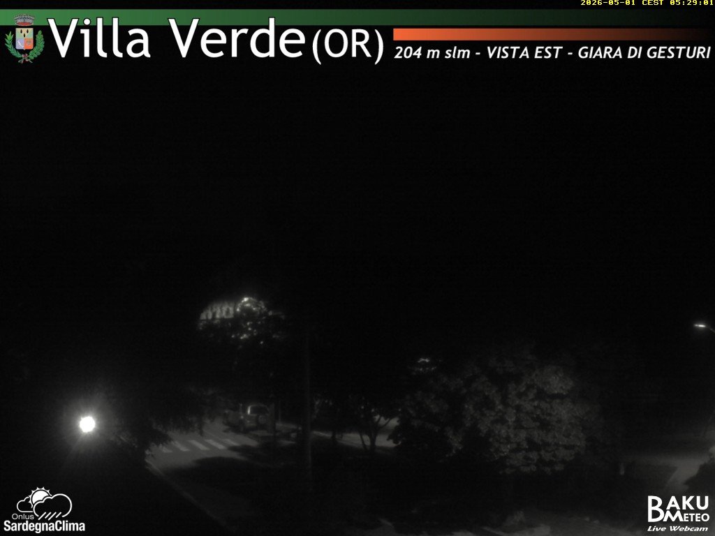 time-lapse frame, Baini Est webcam