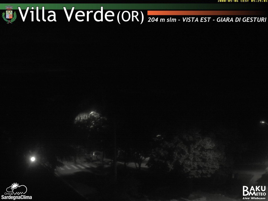 time-lapse frame, Baini Est webcam