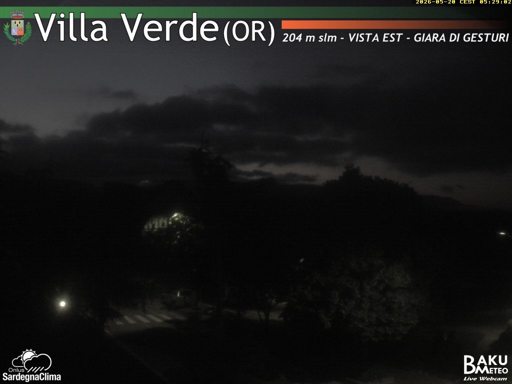 time-lapse frame, Baini Est webcam