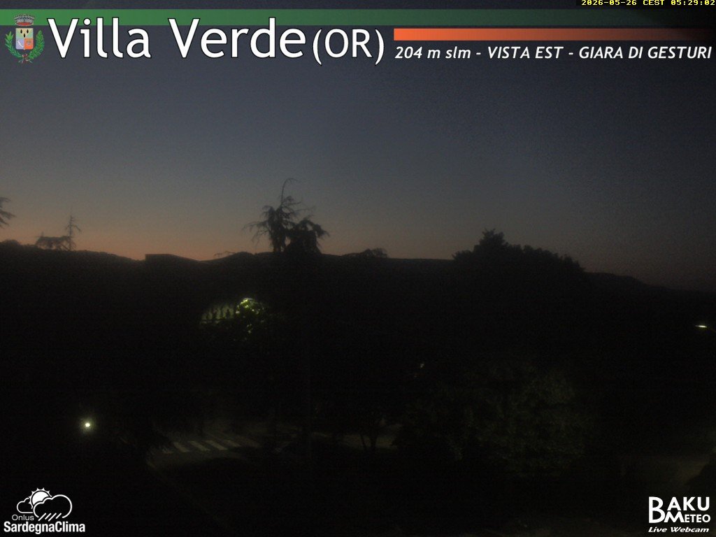 time-lapse frame, Baini Est webcam