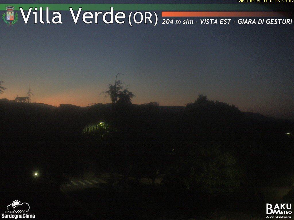 time-lapse frame, Baini Est webcam