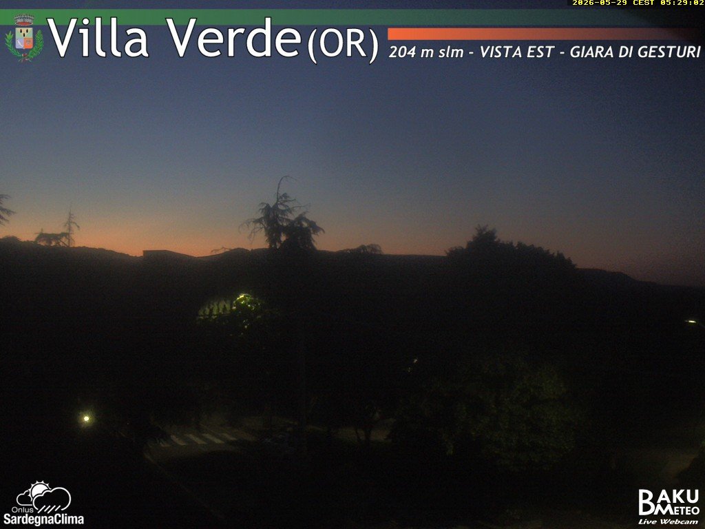 time-lapse frame, Baini Est webcam
