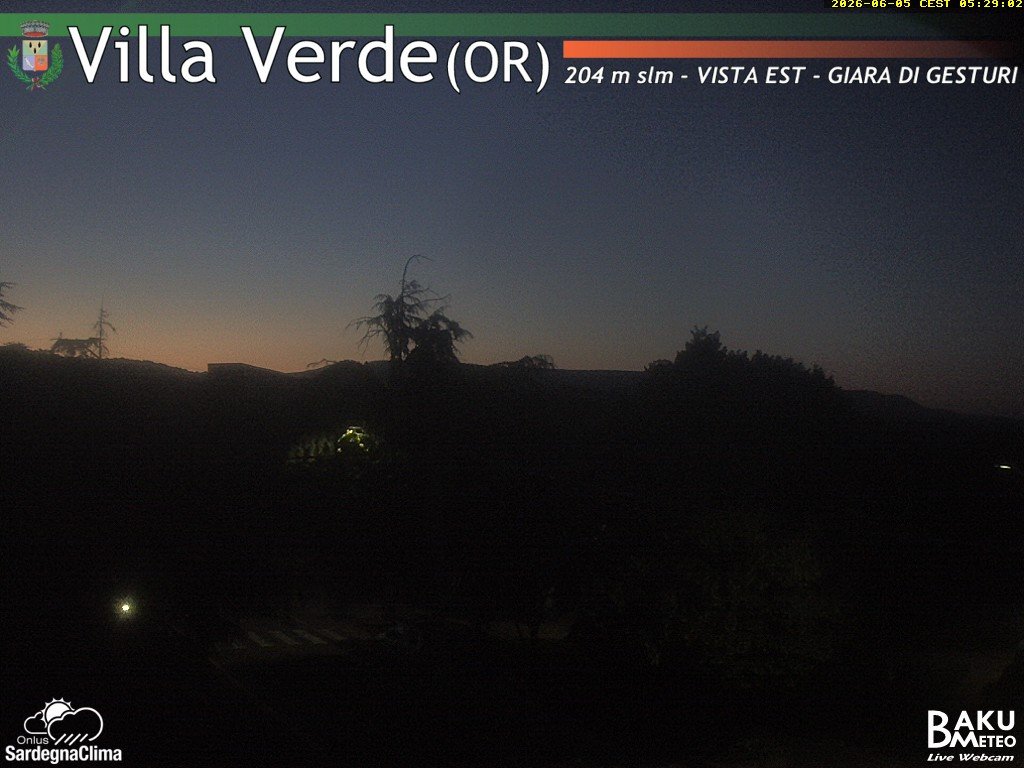 time-lapse frame, Baini Est webcam