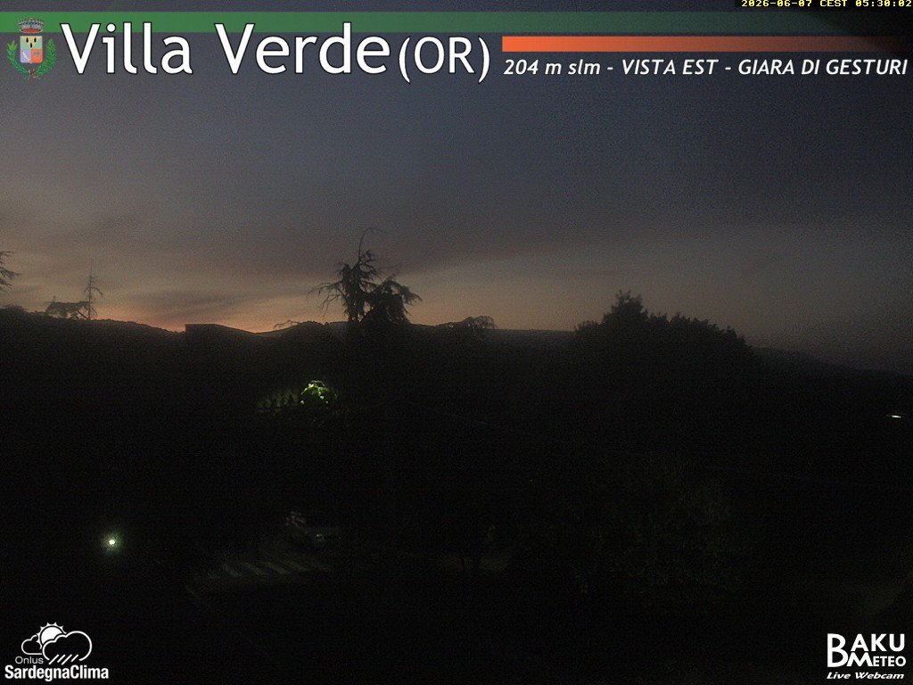 time-lapse frame, Baini Est webcam