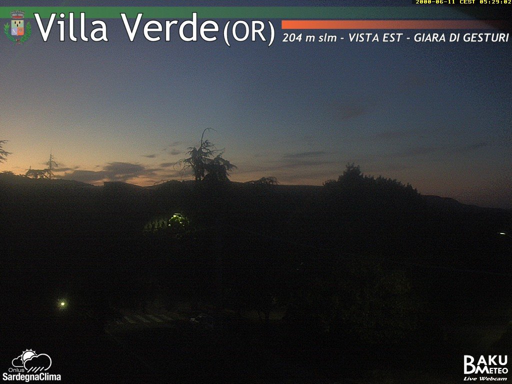 time-lapse frame, Baini Est webcam