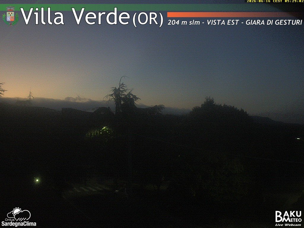 time-lapse frame, Baini Est webcam