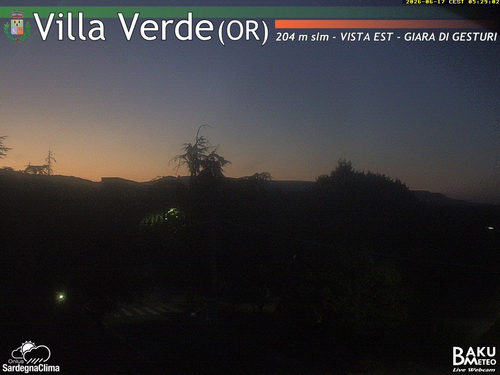 time-lapse frame, Baini Est webcam