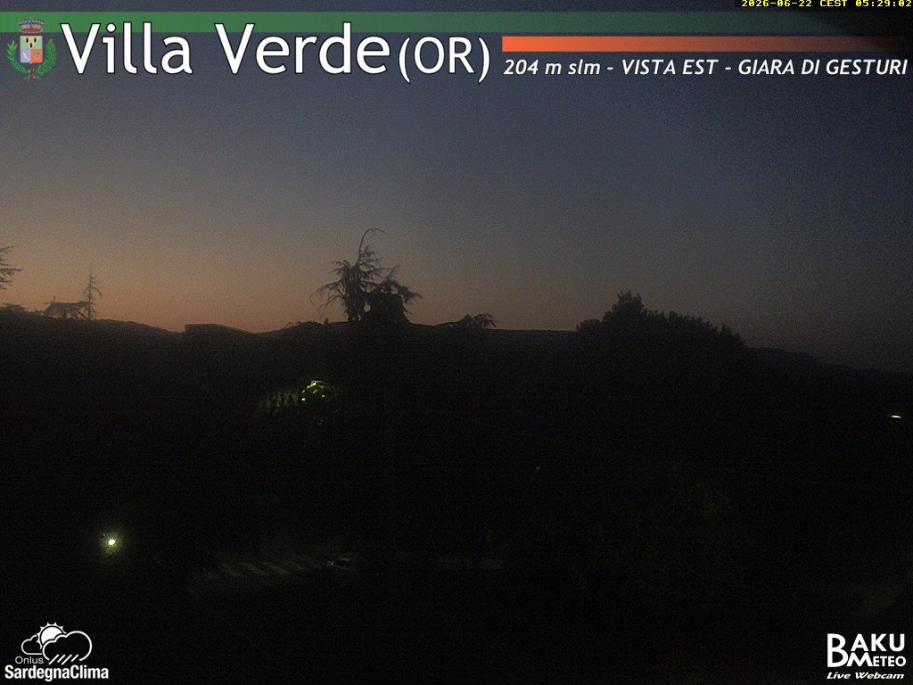 time-lapse frame, Baini Est webcam