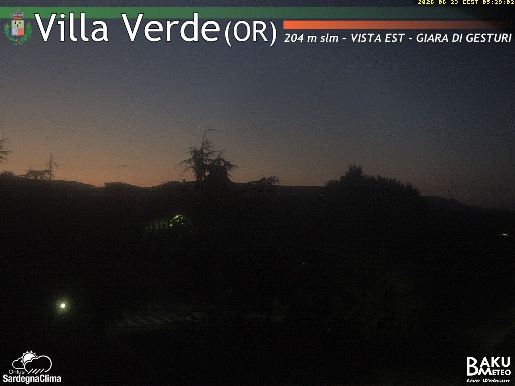 time-lapse frame, Baini Est webcam
