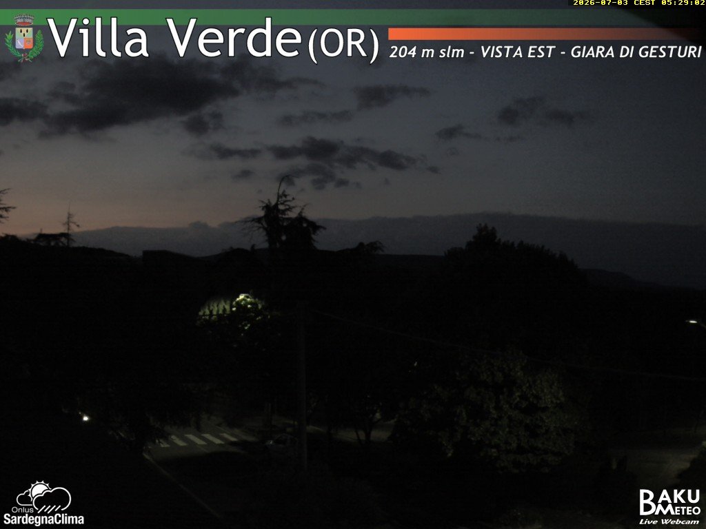 time-lapse frame, Baini Est webcam