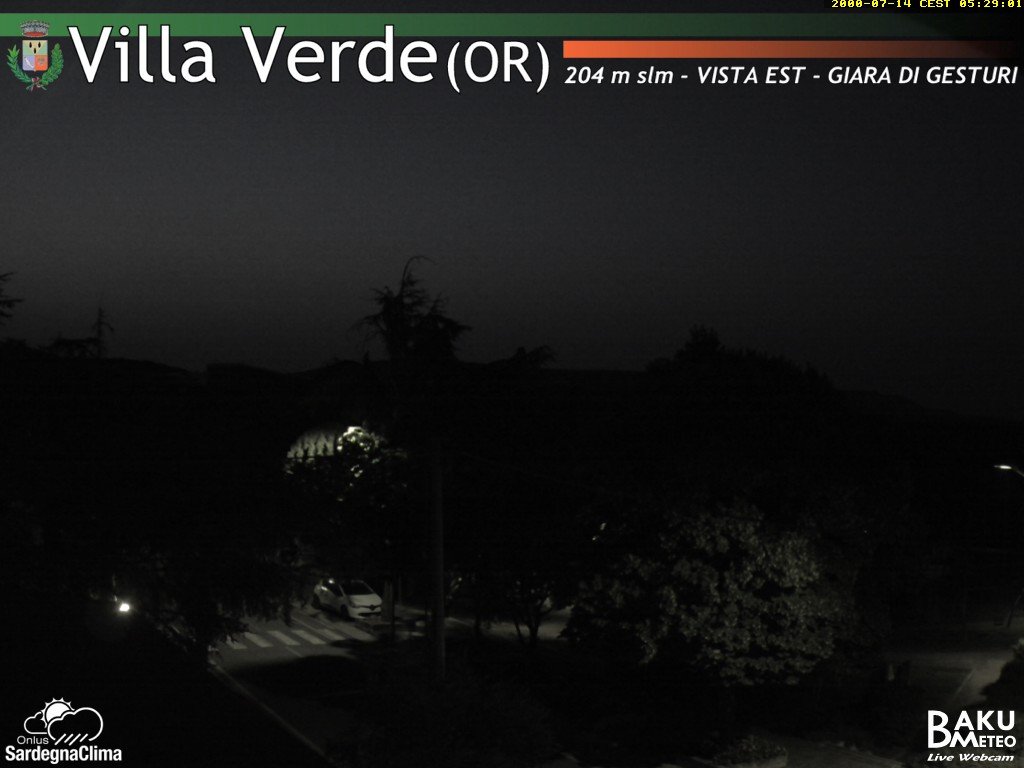 time-lapse frame, Baini Est webcam