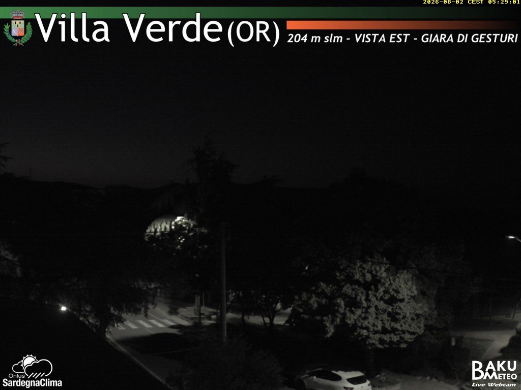 time-lapse frame, Baini Est webcam