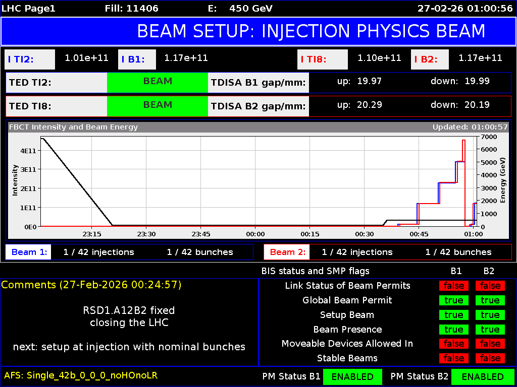 time-lapse frame, LHC Page 1 webcam
