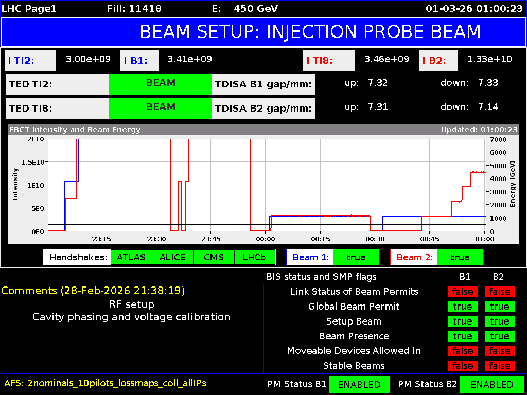 time-lapse frame, LHC Page 1 webcam