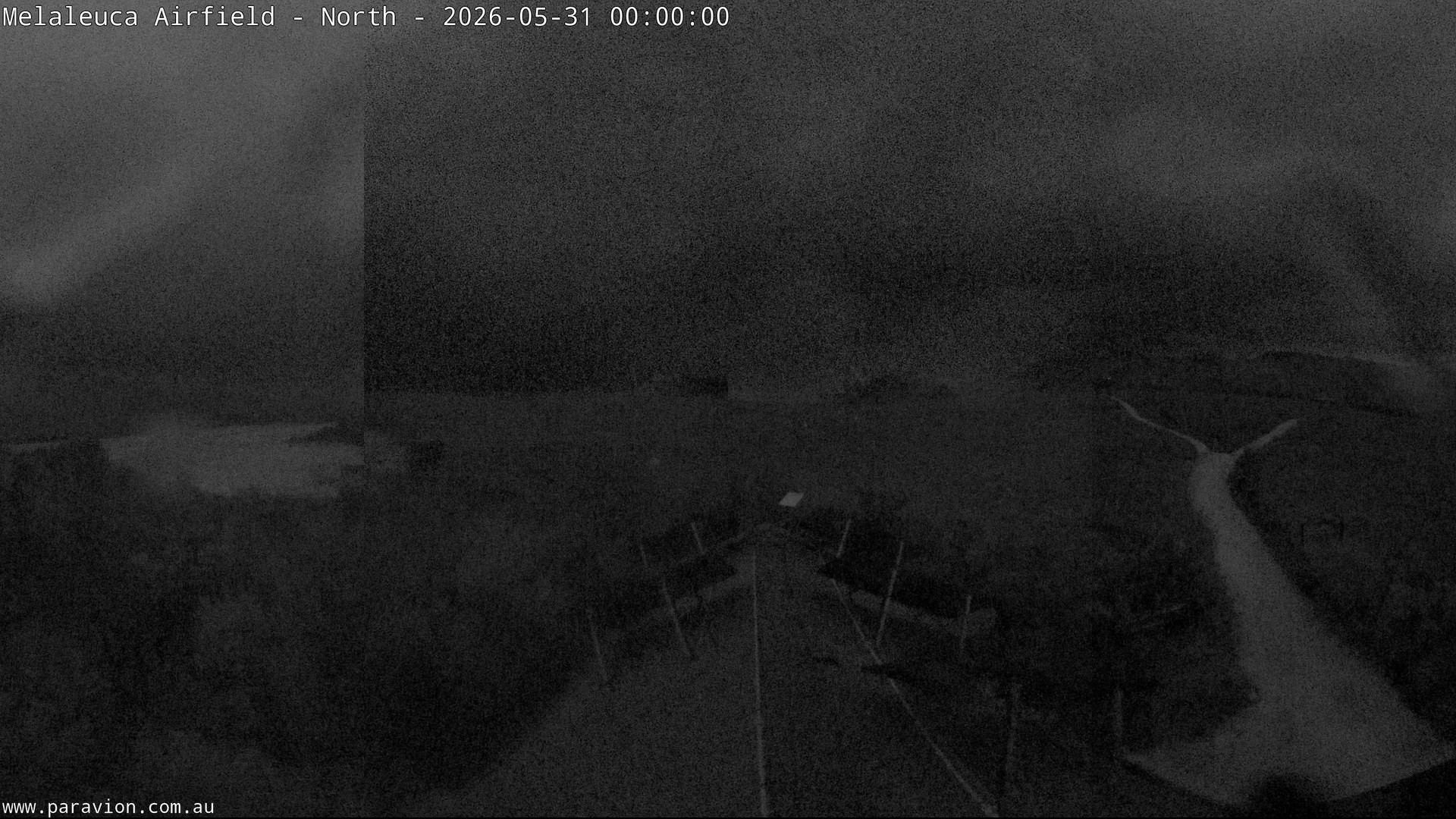 time-lapse frame, Melaleuca Airfield - North webcam
