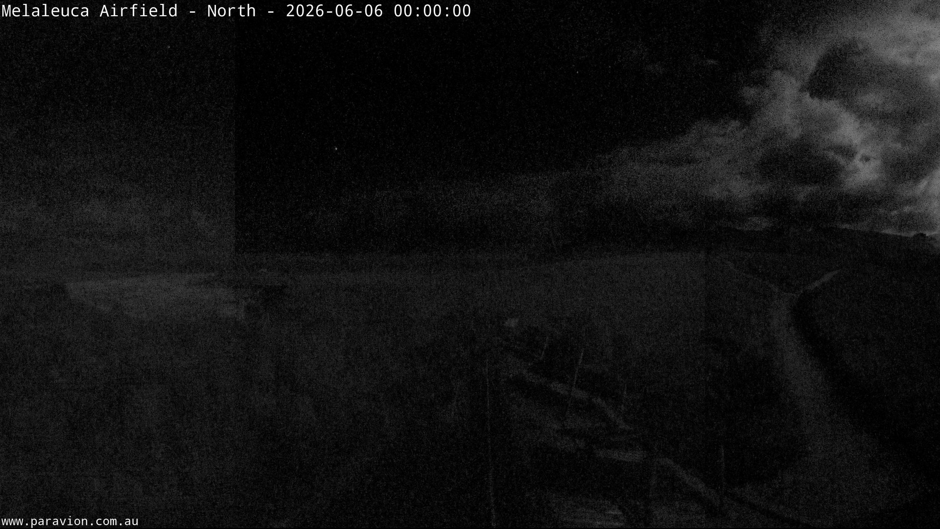 time-lapse frame, Melaleuca Airfield - North webcam