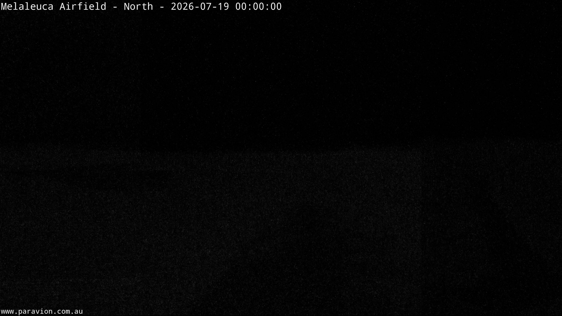 time-lapse frame, Melaleuca Airfield - North webcam