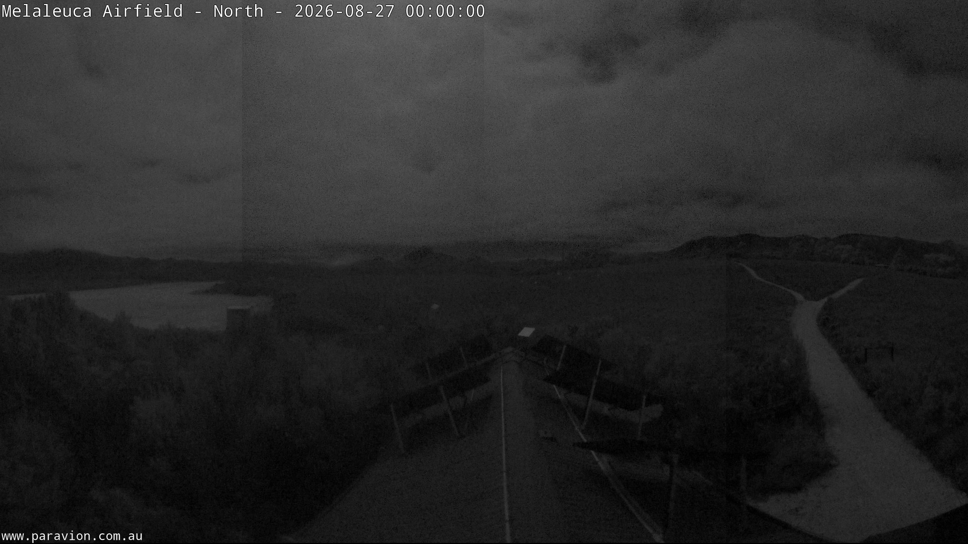 time-lapse frame, Melaleuca Airfield - North webcam