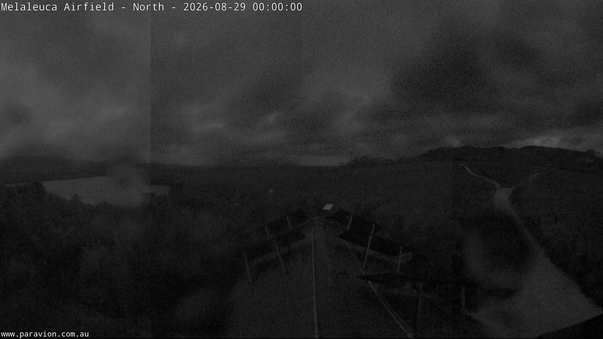 time-lapse frame, Melaleuca Airfield - North webcam