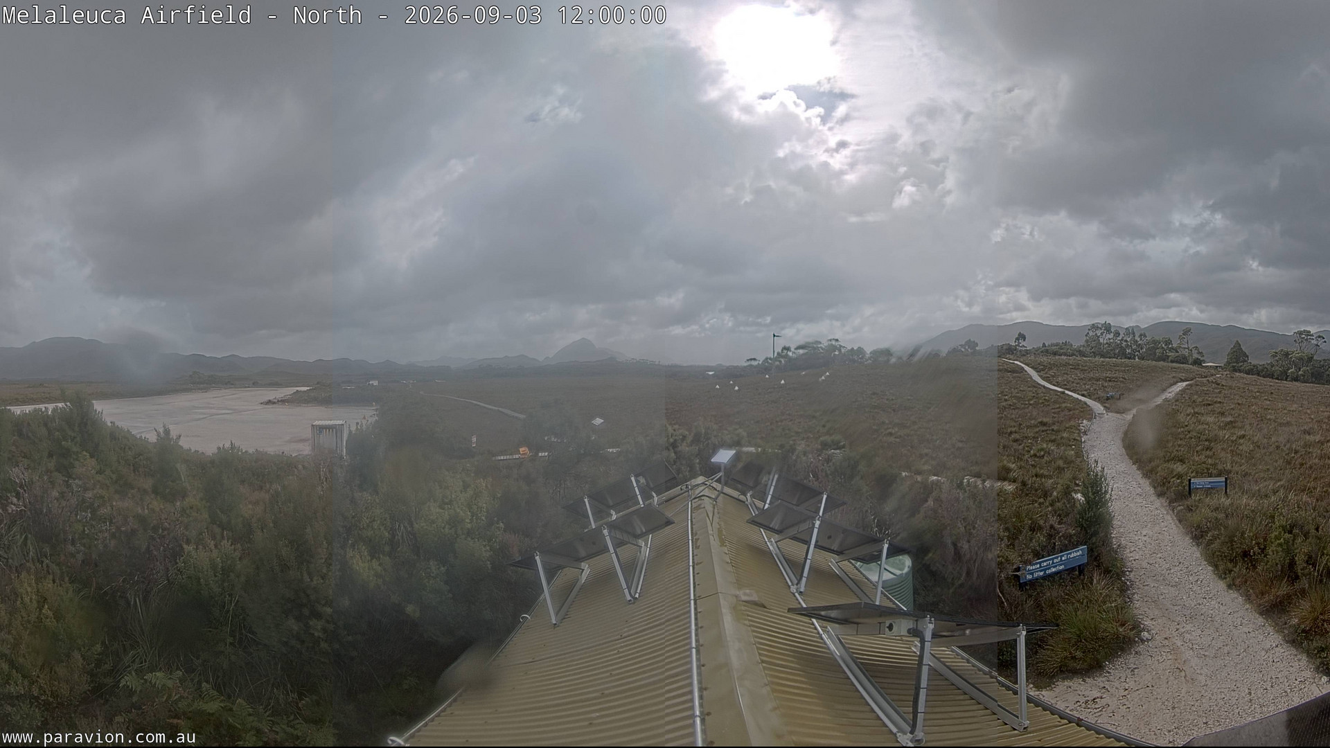 view from Melaleuca Airfield - North on 2026-09-03
