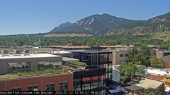 view from Boulder daily time-lapse on 2026-07-12