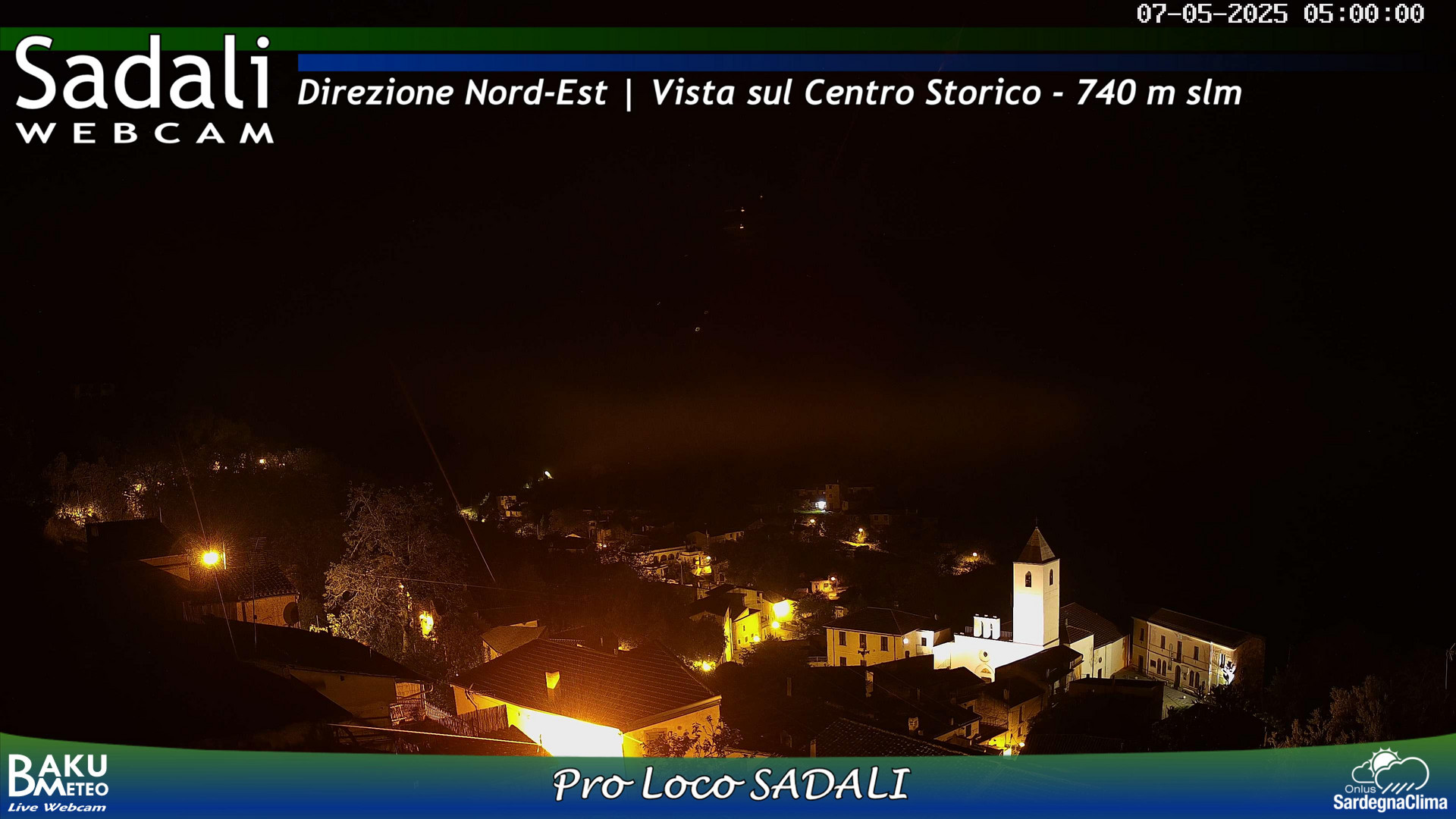 time-lapse frame, Sadali webcam
