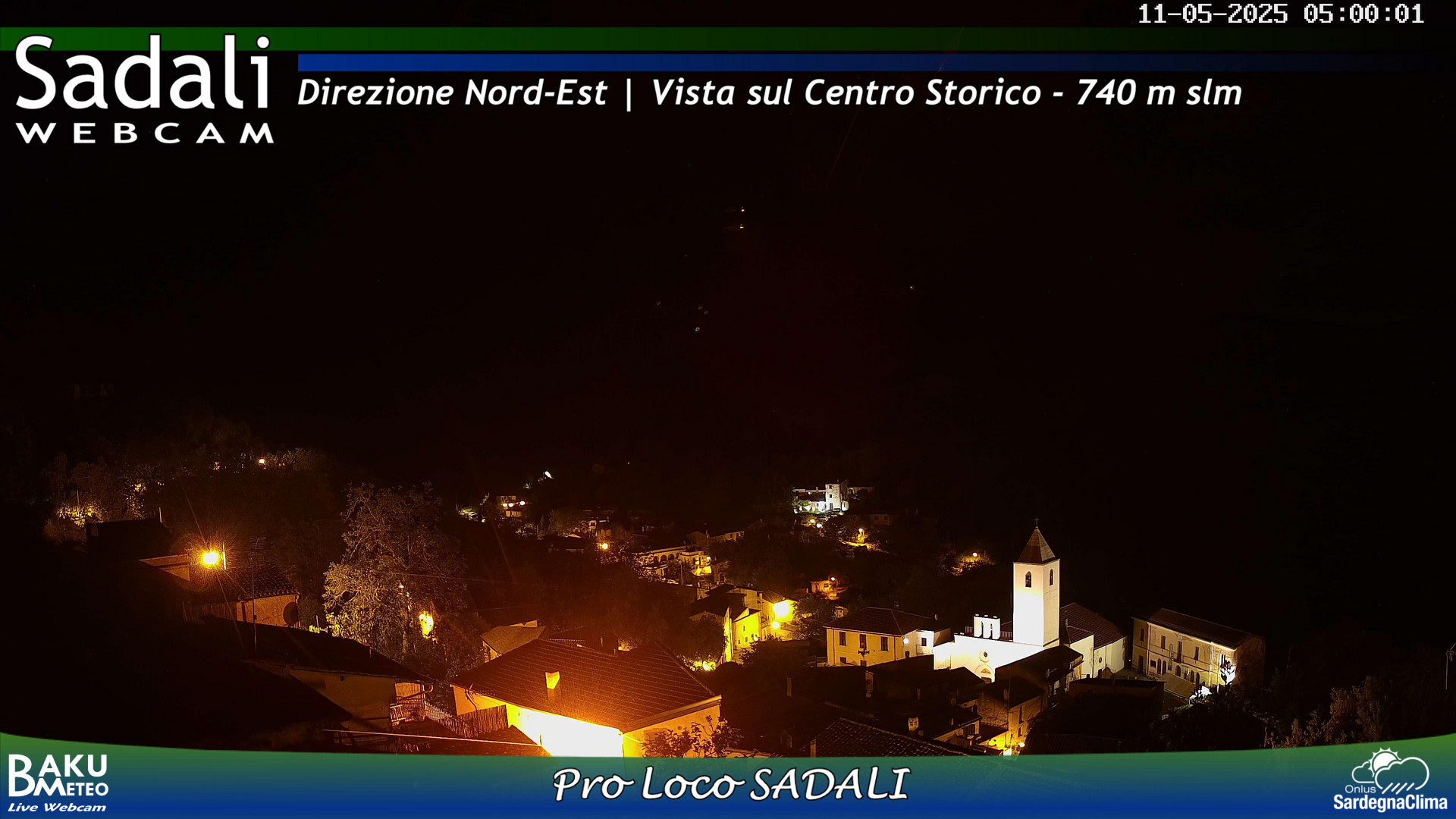 time-lapse frame, Sadali webcam