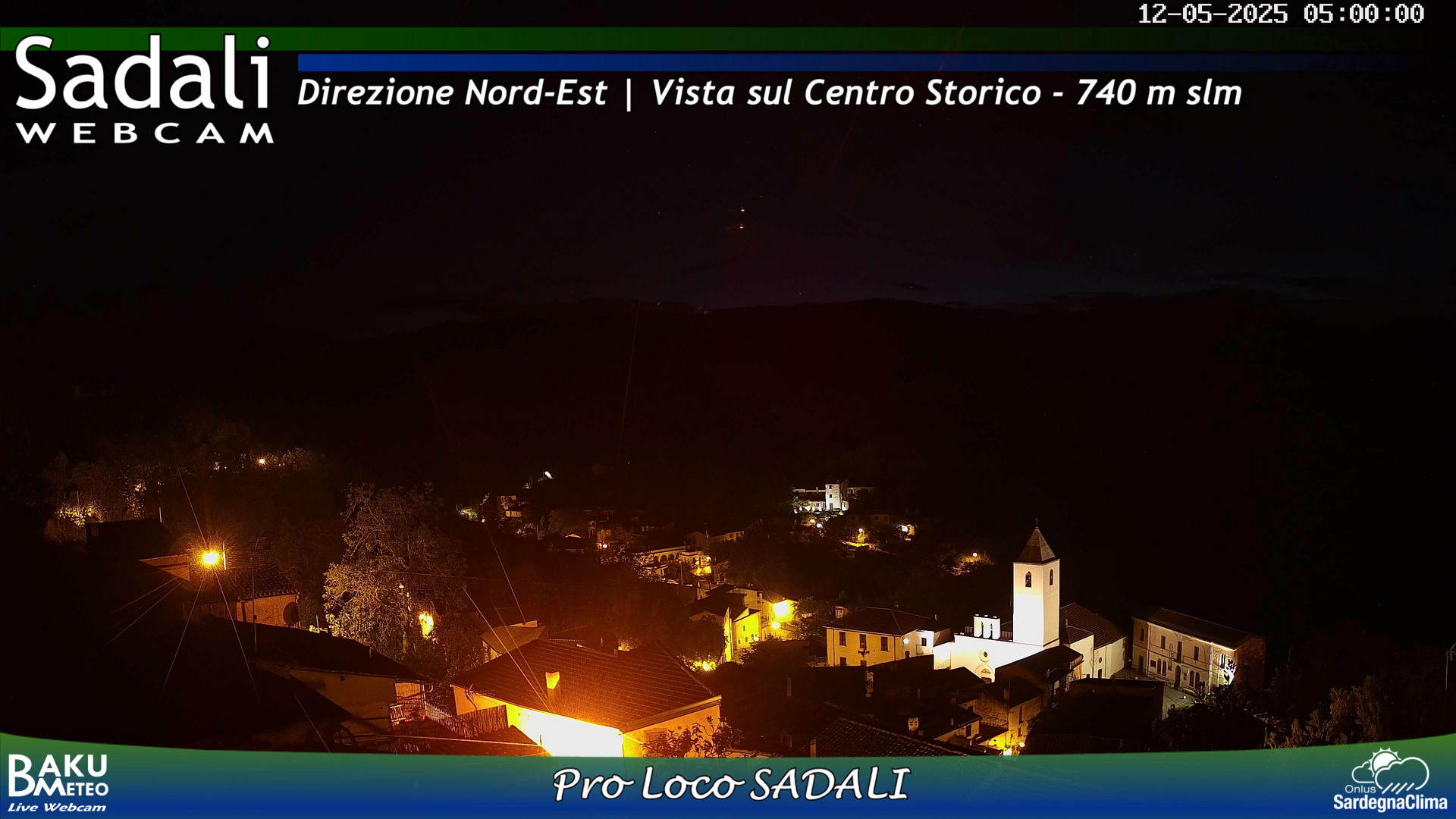 time-lapse frame, Sadali webcam