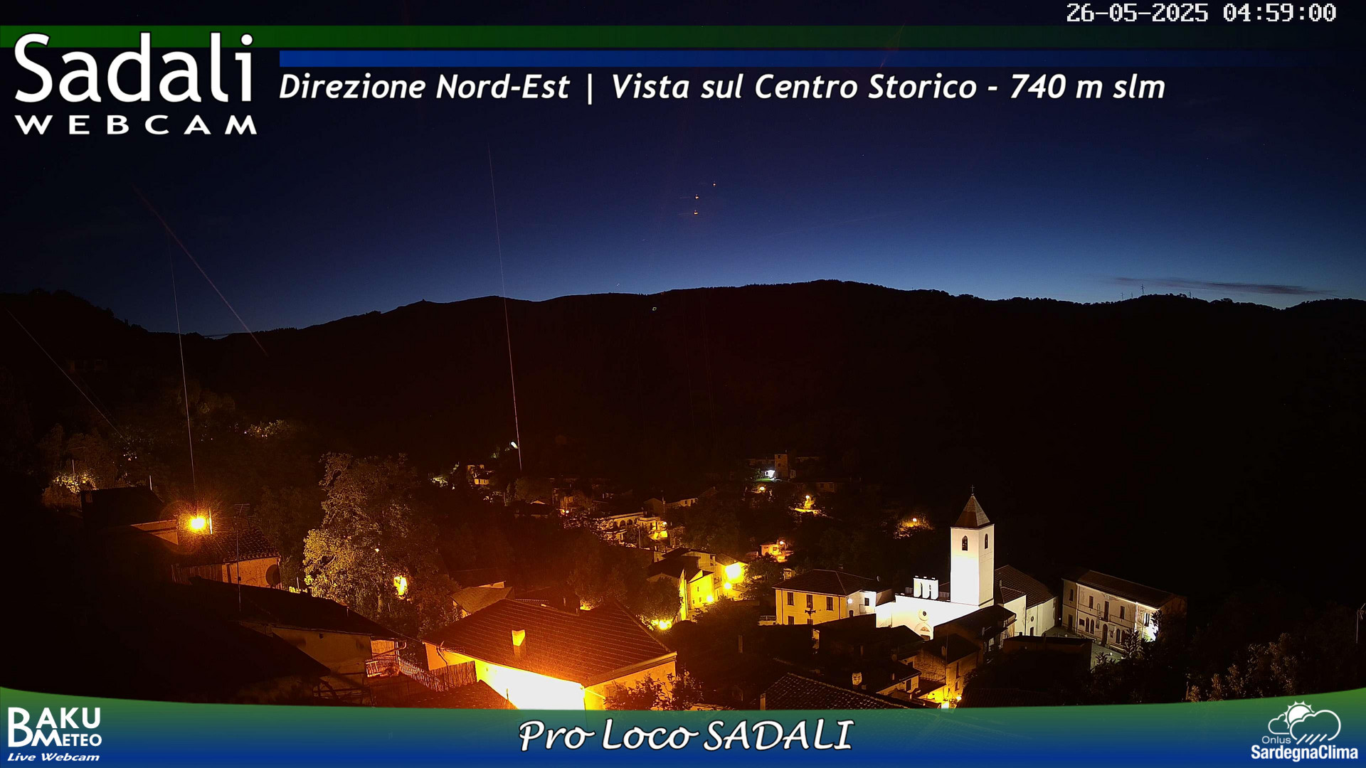 time-lapse frame, Sadali webcam
