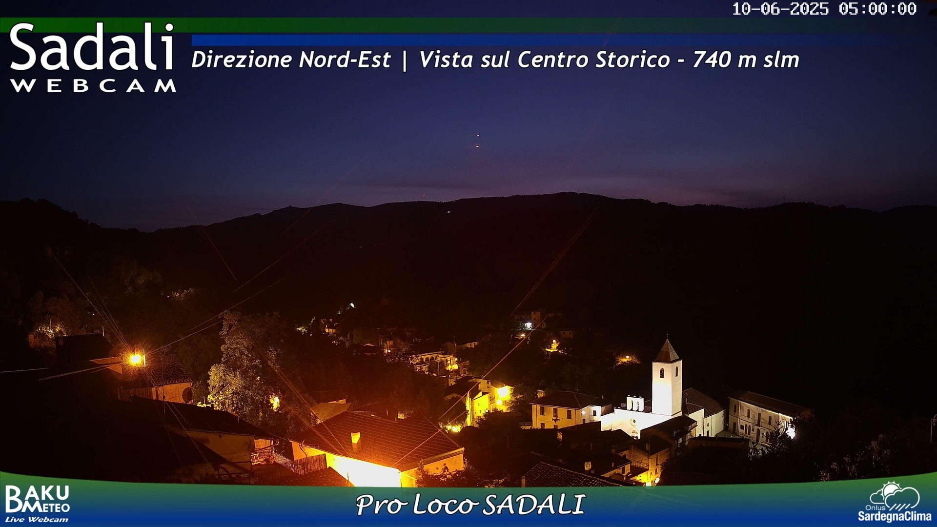 time-lapse frame, Sadali webcam